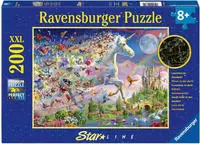 Ravensburger Puzzle "Star Line, Leuchtendes Schmetterlingseinhorn" Made in Germany