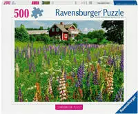Ravensburger Puzzle "Scandinavian Places, Bauernhof in Schweden" Made in Germany