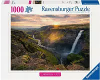 Ravensburger Puzzle "Scandinavian Places, Haifoss auf Island" Made in Germany