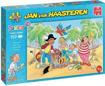 Jumbo Jan van Haasteren Puzzle Junior Schatzsuche 150. (150 Teile) Jumbo Jan van Haasteren Puzzle Junior Schatzsuche 150. (150 Teile)