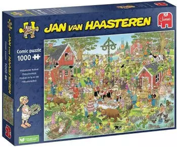 Jumbo Puzzle Mittsommerfestival (1000 Teile) Jumbo Puzzle Mittsommerfestival (1000 Teile)