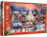 Trefl - Puzzle - Wei&szlig;e Weihnacht 1000 Teile