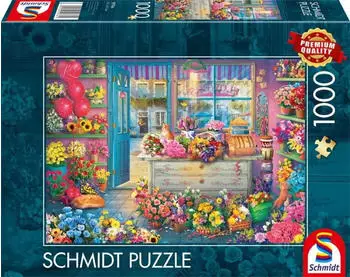 Schmidt-Spiele Bunter Blumenladen 1000 Teile (1000 Teile) Schmidt-Spiele Bunter Blumenladen 1000 Teile (1000 Teile)