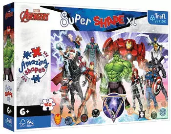 Trefl Super Shapes XL Avengers (160 Teile)