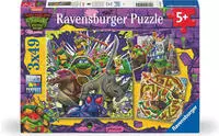 Ravensburger Puzzle "Teenage Mutant Ninja Turtles, Ninja Turtles" 3 x 49 Teile; Made