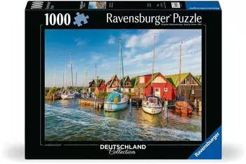 Ravensburger Puzzle Deutschland Collection Romantische Hafenwelt von Ahrenshoop (1000 Teile)