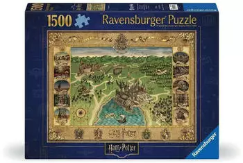 Ravensburger Harry Potter Hogwarts Karte (1500 Teile) Ravensburger Harry Potter Hogwarts Karte (1500 Teile)