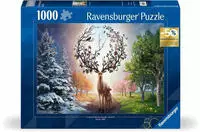 Ravensburger Puzzle "Der magische Hirsch und die vier Jahreszeiten" Made in...