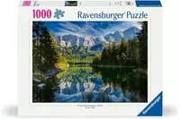 Ravensburger Puzzle "Eibsee mit Wettersteingebirge und Zugspitze" Made in Germany