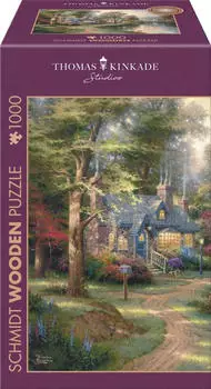 Schmidt-Spiele Puzzle Holz Thomas Kinkade Dorf am See (1000 Teile) Schmidt-Spiele Puzzle Holz Thomas Kinkade Dorf am See (1000 Teile)