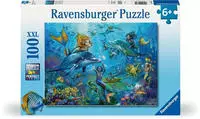 Ravensburger Puzzle "Abenteuer unter Wasser" 100 XXL-Teile; Made in Germany