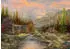 Schmidt-Spiele Thomas Kinkade Bergkulisse mit Bach (1000 Teile)