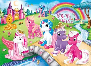 Ravensburger Kinder Puzzle XXL Lissy Pony Die zauberhafte Welt der Lissy PONYs (150 Teile) – Perfekt für Kinder ab 7 Jahren