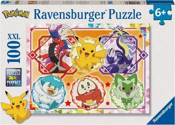 Ravensburger Kinder Puzzle XXL Pokémon Karmesin und Purpur (100 Teile) Ravensburger Kinder Puzzle XXL Pokémon Karmesin und Purpur (100 Teile)