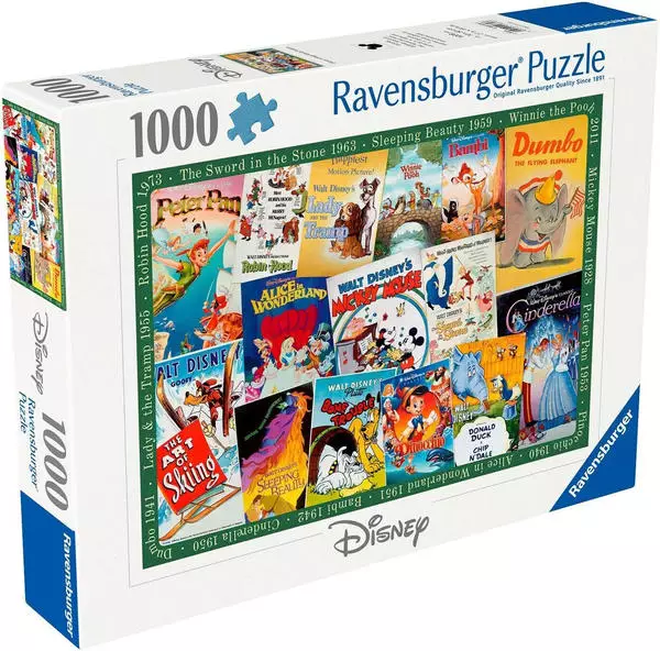 1000 Teile Puzzle „Paraguay: Riesige Lilienblöcke“ – Vintage Poster Design Für Erwachsene