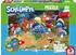 Schmidt-Spiele Kinder Puzzle Die Schlümpfe Azrael in Schlumpfhausen + 2 Figuren (60 Teile K)