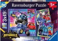 Ravensburger Puzzle "An alle Batwheels" 3 x 49 Teile; Made in Europe