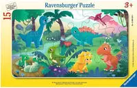 Ravensburger Rahmenpuzzle "Die kleinen Dinos" Made in Europe