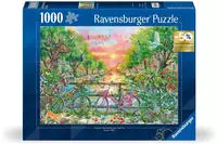 Ravensburger Puzzle "Vertr&auml;umte Fahrr&auml;der in Amsterdam" Made in Germany