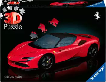 Ravensburger 3D errari SF 90 Stradale (108 Teile) Ravensburger 3D errari SF 90 Stradale (108 Teile)