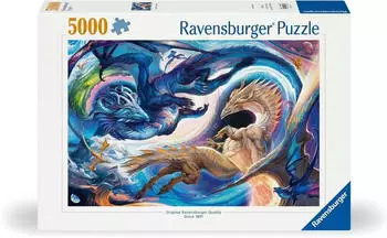 Ravensburger Gigantisches Drachenfest zur Tages- und Nachtstunde (5000 Teile)