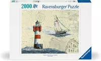 Ravensburger Puzzle "Romantischer Leuchtturm" Made in Germany