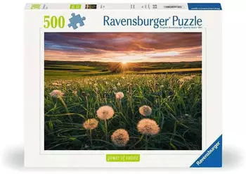 Ravensburger Pusteblumen im Sonnenuntergang (500 Teile)