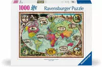 Ravensburger Puzzle "Mit Fahrrad um die Welt" Made in Germany