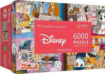 Trefl The Book of Disney Helden der Disney-M&auml;rchen (6000 Teile)