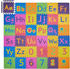 Relaxdays Puzzlematte ABC & Zahlen (90 Teile)
