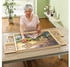 Spetebo Puzzlebrett mit Schubladen 76 x 57 cm (66170)
