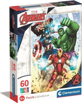 Clementoni Supercolor Marvel Avengers 60 Teile (26193)