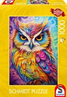 Schmidt 59782, Schmidt Spiele Eule im Papageienkleid (1000 Teile)