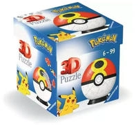 Ravensburger 3D-Puzzle "Pok&eacute;mon Wiederball" Made in Europe