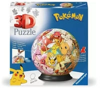 Ravensburger Puzzleball "Pok&eacute;mon - Kanto Region Characters" Made in Europe