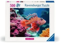 Ravensburger Puzzle "Colorful Animals, Red Lionfish" Made in Germany