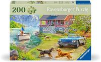 Ravensburger Puzzle "Feel Well & Puzzle, Sommerhaus am See" XL, f&uuml;r Erwachsene, Made
