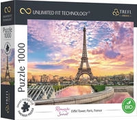 TREFL 10693, TREFL 10693 Puzzle 1000 Teile Romantic Sunset: Eifelturm