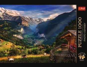 Trefl Photo Odyssey: Lauterbrunnen Valley Switzerland (1000 Teile)