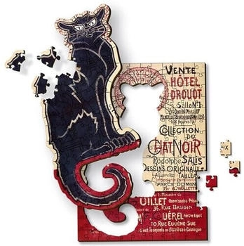 Trefl Holz Puzzle Der schwarze Kater / Théophile Alexandre Steinlen (200 Teile)