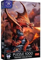 Trefl 10900, Trefl Puzzle Fantasy Collection: Feuerdrache - 1000 Teile
