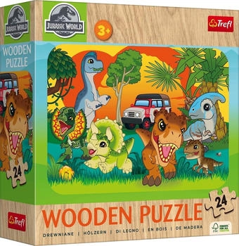 Trefl Holz Puzzle Junior - Jurassic World