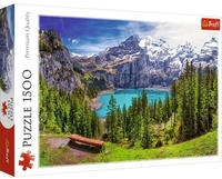 Trefl 26166, Trefl Puzzle Lake Oeschinen, Alps, Switzerland - 1500 Teile