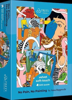 Trefl UFT VELVET No Pain No Painting (500 Teile)