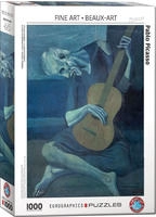 Eurographics Pablo Picasso - Der alte Gitarrist 1000 Teile Puzzle