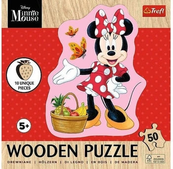 Trefl Holz Puzzle Junior 50 Minnie Mouse (50 Teile)