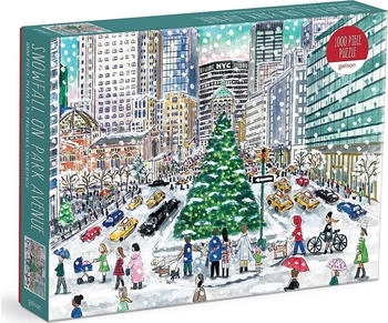 galison Michael Storrings Snowfall on Park Avenue (1000 Teile)