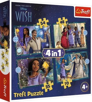Trefl Tr&auml;ume Werden Wahr 4 in 1 (35, 48, 54, 70 Teile)