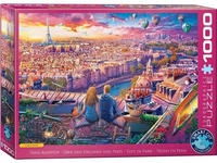 Eurographics &Uuml;ber den D&auml;chern von Paris 1000 Teile Puzzle...