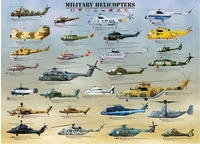 Eurographics 6500-0088 - Milit&auml;rhelikopter Puzzle 500 Teile